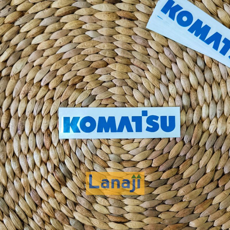 

Sticker Logo Komatsu