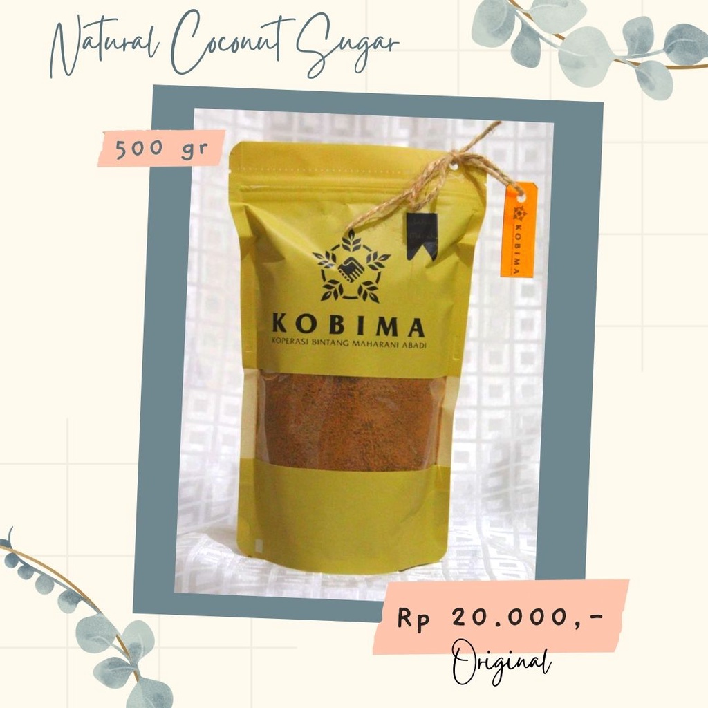 

Gula Semut Organik - 500 gram PREMIUM QUALITY - Organic Coconut Sugar Granule (Original & red ginger) terbuat dari nira kelapa