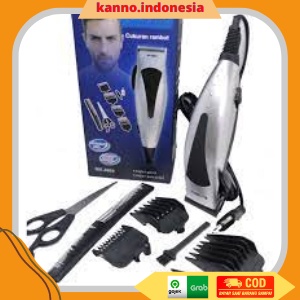 Alat Cukur Rambut Listrik Sisir Gunting Rambut Elektrik Alat Potong Rambut 1 Set Profesional