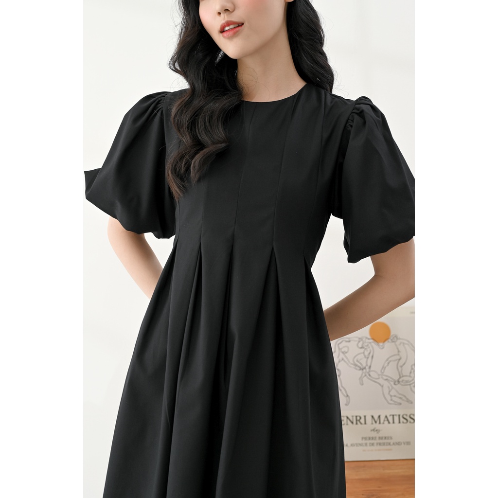 Ariane Odette Dress Black