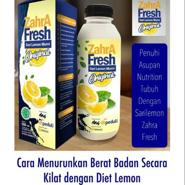 

Sari lemon Zahra fresh