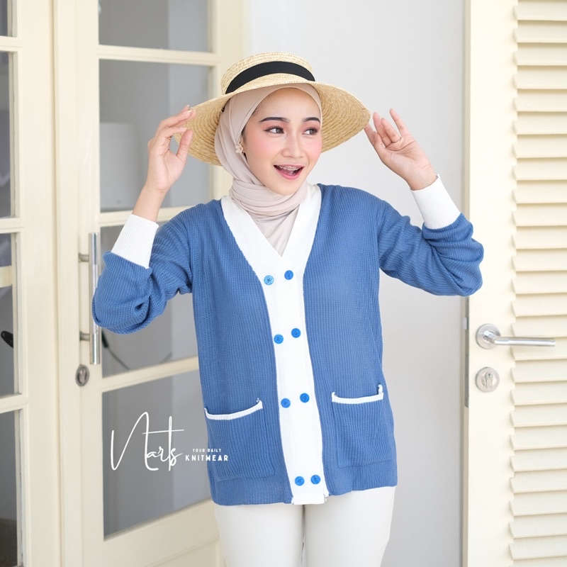 Momo Cardigan / Cardigan Korea / Knit Cardy By Narts_id