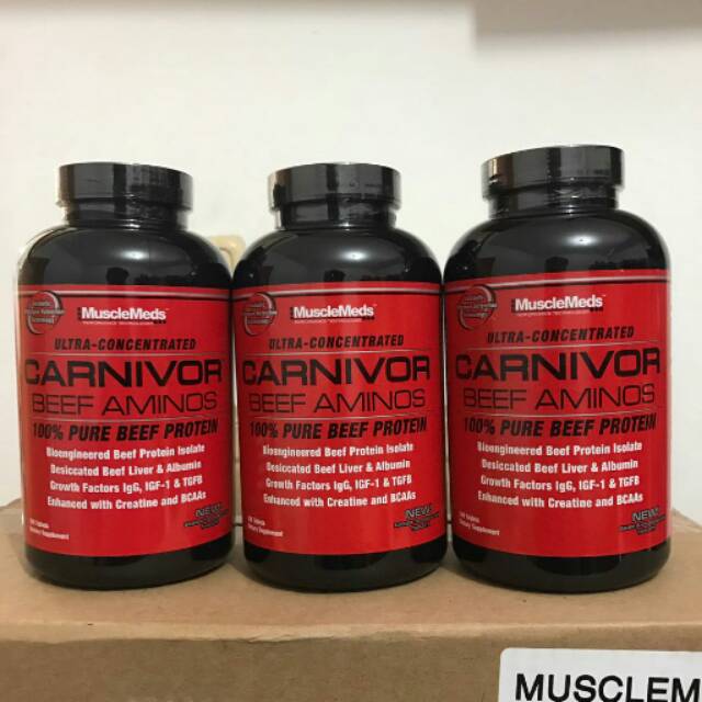 Musclemeds Beef Amino Carnivor 300 tabs