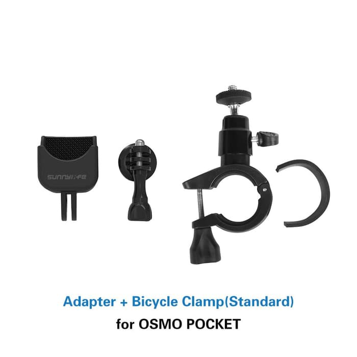 Sunnylife Bicycle Bracket Adapter for DJI Osmo Pocket 1 And 2 ABS or Metal