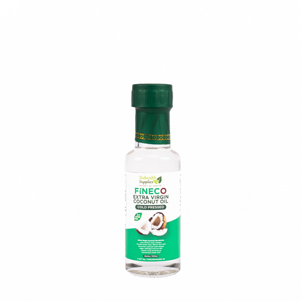 

Dehealth Supplies FINECO /EXTRA VIRGIN COCONUT OIL 100ml (Botol Kaca)