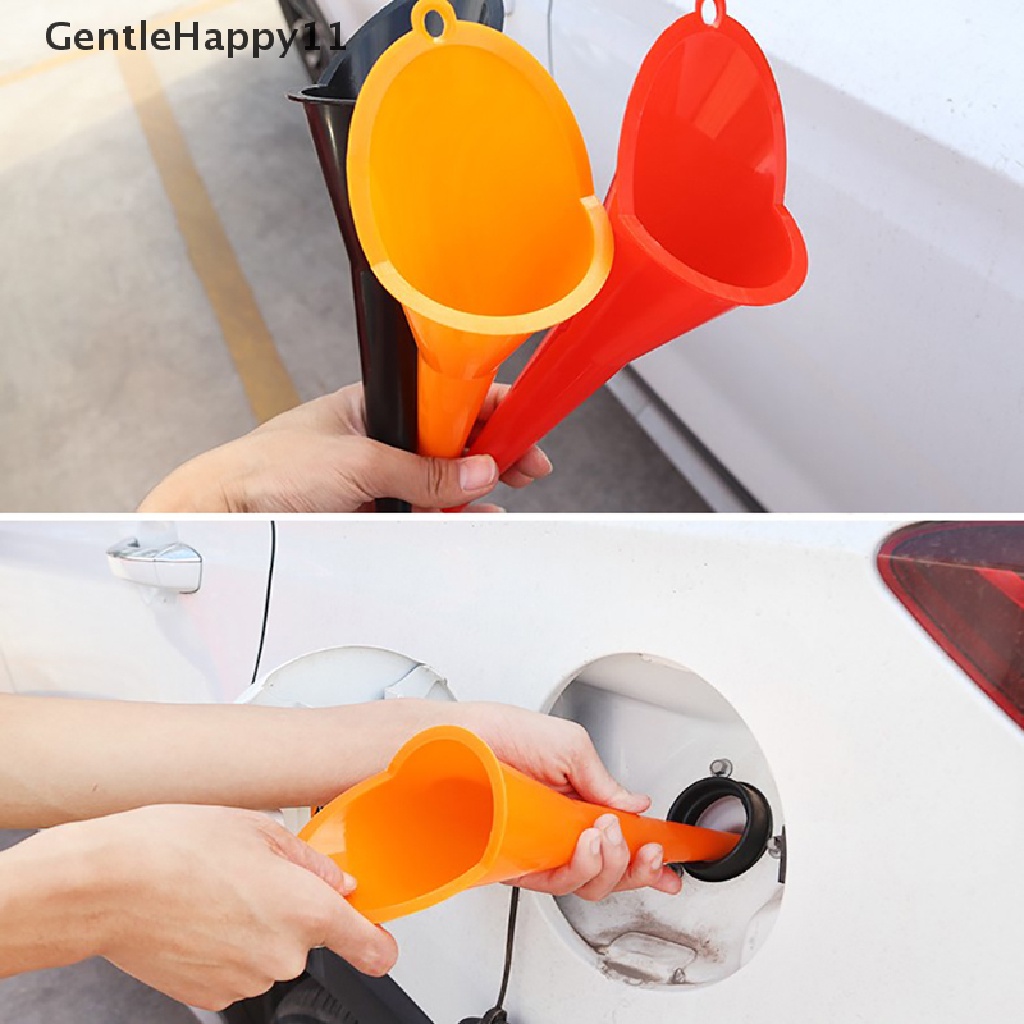 Gentlehappy Corong Pengisian Bahan Bakar / Oli Untuk Mesin Mobil / Motor