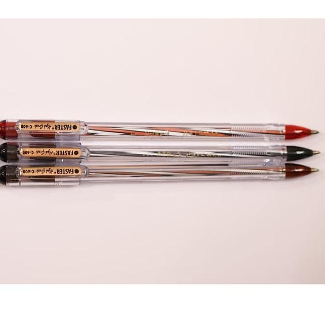 

Kami menjual Faster Ballpoint /Pulpen C600 , 0.7mm isi 12 pcs - black, blue & red Fast Sale♠ ,,,....