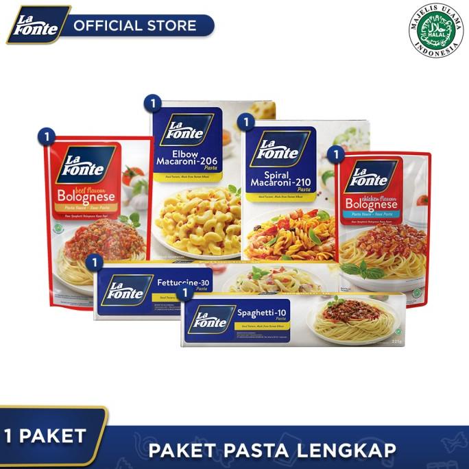 

Paket Pasta Lengkap