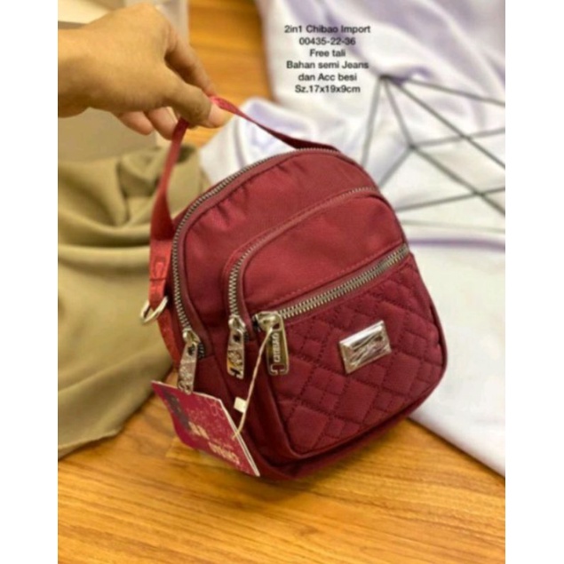 Tas selempang wanita import chibao mini 070809