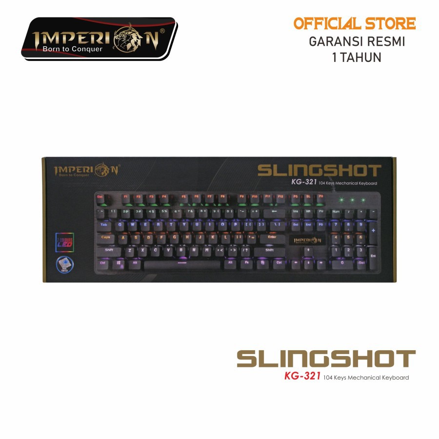 Imperion Slingshot KG-321 Keyboard Mechanical full size