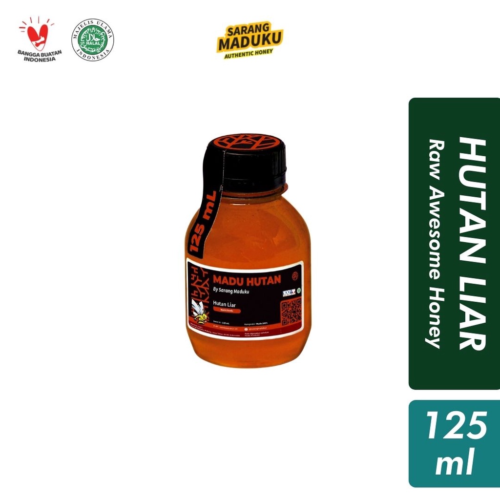 

Madu Hutan Asli Murni Raw Honey Sumatera, Sumbawa, Flores, Bangka, Riau, Jambi, Gung, Akasia 125ml/175gr