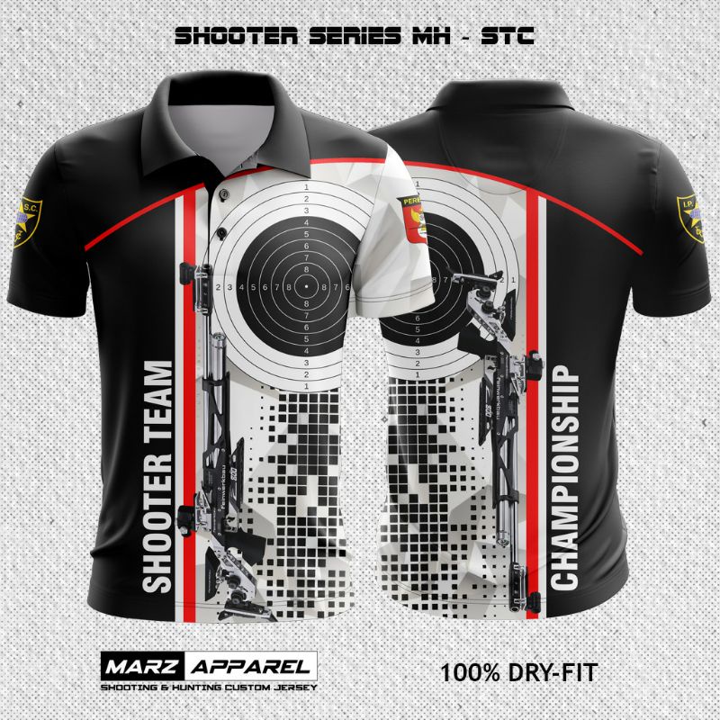 Jersey Perbakin Series Black Shooting Hunting