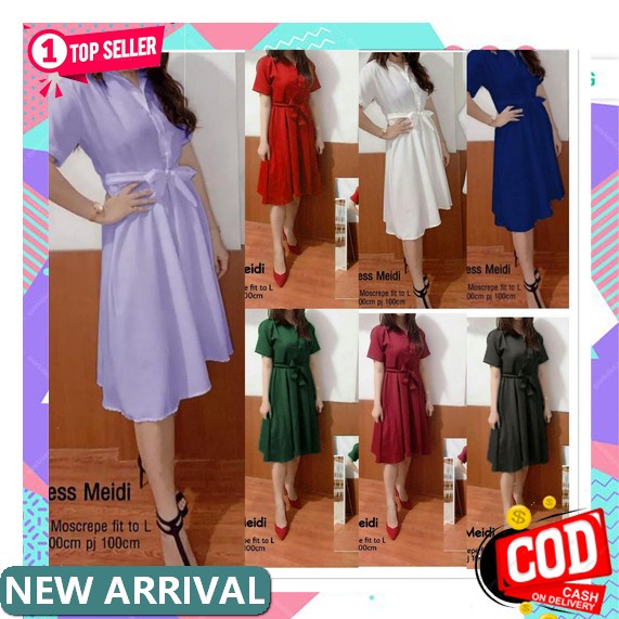 Zaza_Fashion Dress Wanita Terbaru 2022 Import Real Pict / Dress Wanita Korean Style 42500 Yuriko Dre