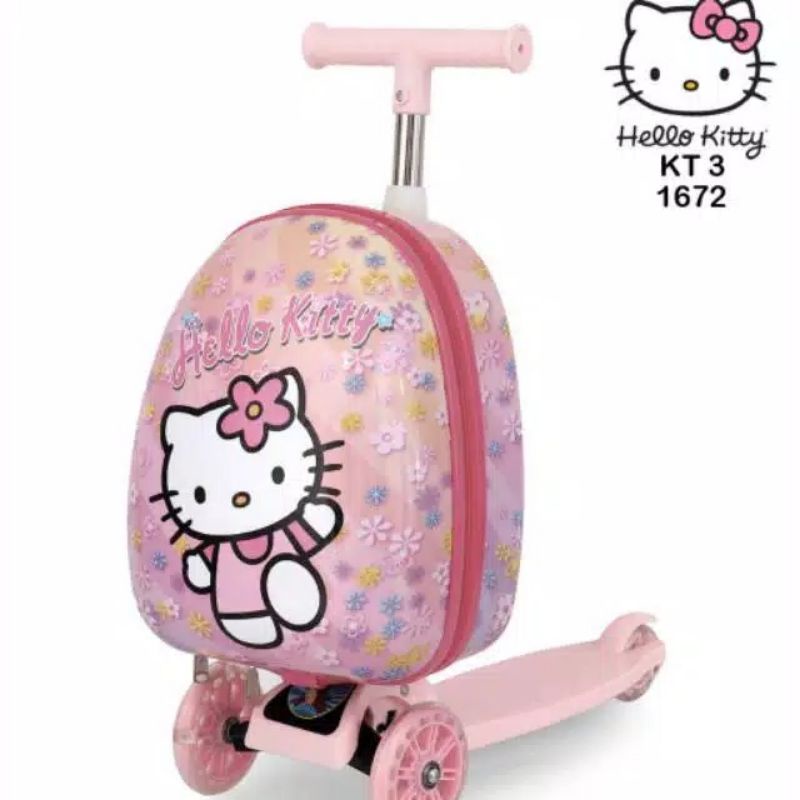 TAS TROLI SCOOTER SKUTER TAS KOPER ANAK SEKOLAH *TERBARU*  TROLLY BAG SCOOTER