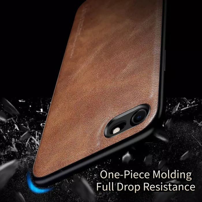 Iphone 7 Plus X-level Premium Leather Case Cover Original - brown