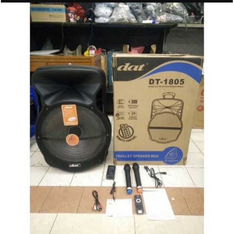 SPEAKER BLUETOOTH WIRELESS DAT 18 INCH DT 1805