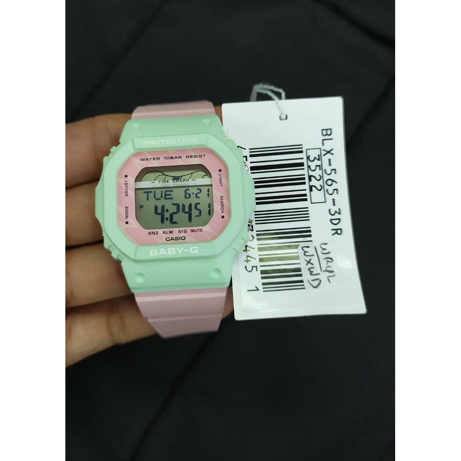 Jam Tangan Wanita BABY-G BLX-565/BGD-560WL-4DR Original