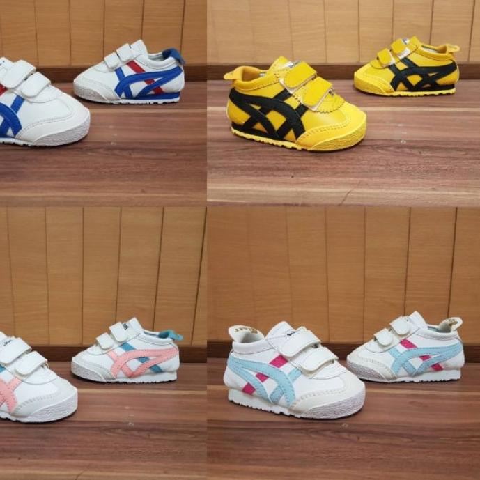 ℮ PROMO - Asics Onitsuka tiger Kids Perekat - Sepatu Anak ☜