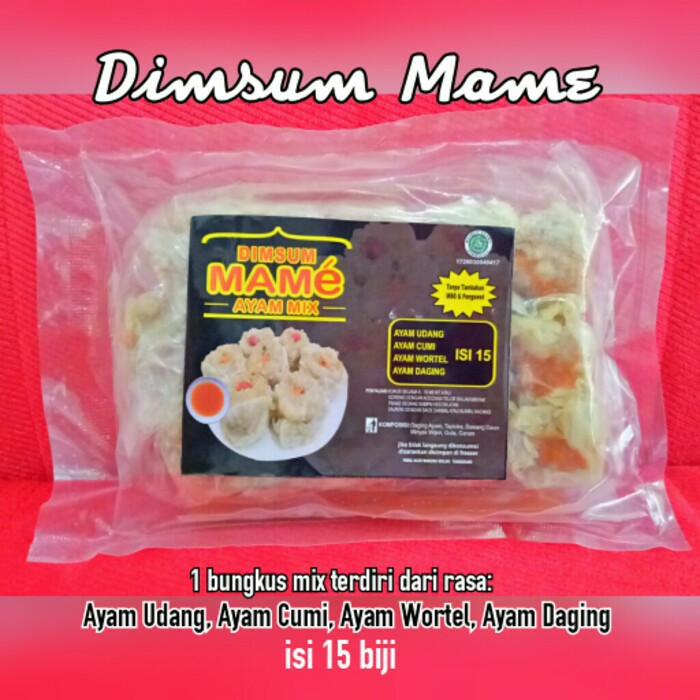 

KC Frozen - Dimsum Rasa Ayam Mix Isi 15 Pcs / Dimsum Ayam / Dimsum Murah Lezat Lengkap