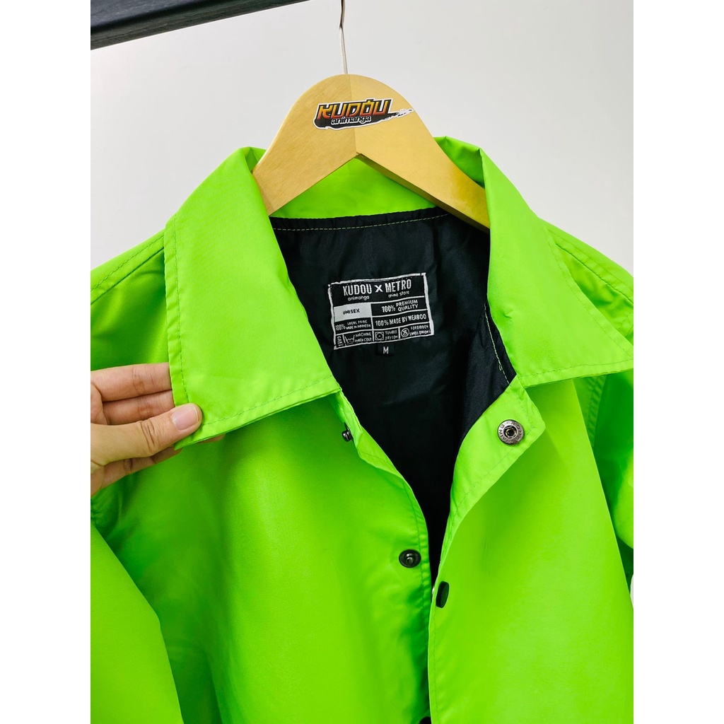 Coach Jaket NEON Kudou X Metro Premium waterproof