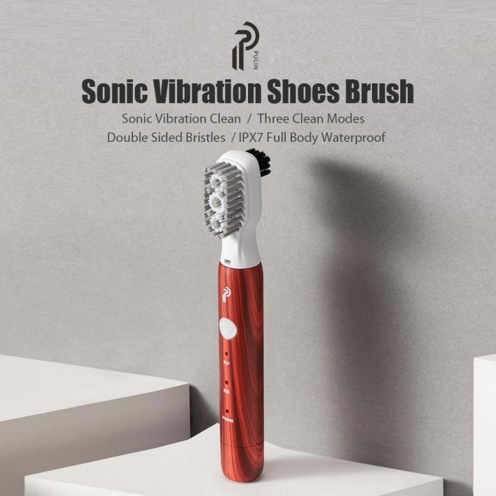 113 PULIN Vibration Automatic Shoes Brush Sikat Pembersih Sepatu Otomatis