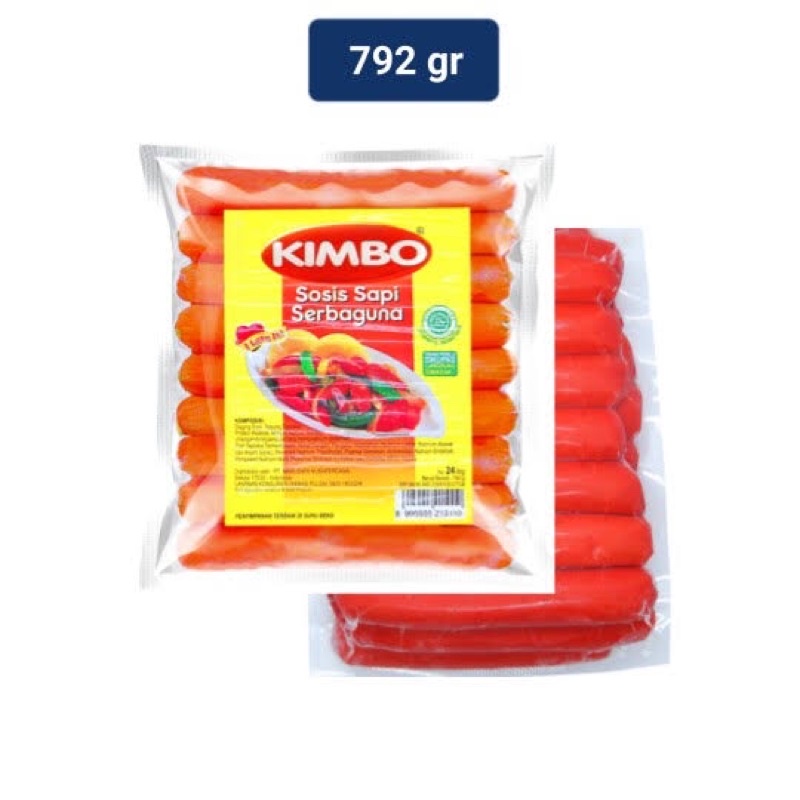 

KIMBO SOSIS SAPI SERBGUNA 24’s 792gr