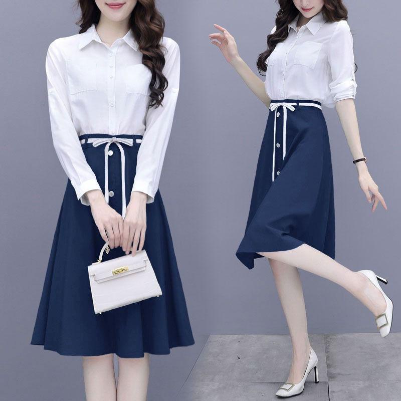 Dress Ilos - Dress Kemeja Wanita Terbaru - Dress Formal Perempuan