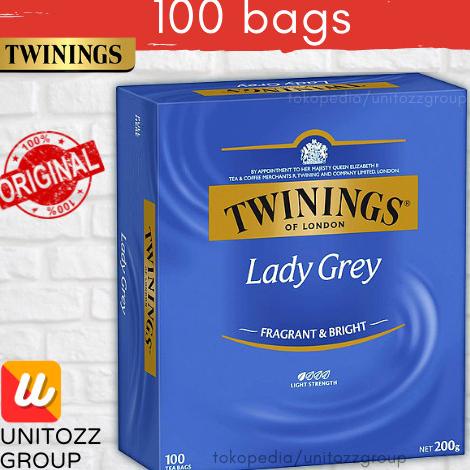 

[COD] Twinings Lady Grey Tea Bags 100 Pack 200 gr [COD]