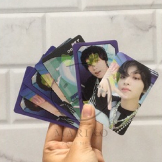 MATCHING CARD GAME HAECHAN RENJUN CHENLE Glitch mode pop up NCT DREAM
