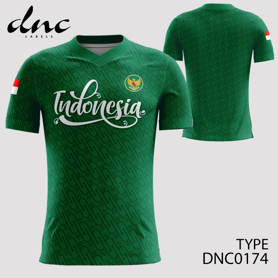 Jersey Suporter Timnas Indonesia Tim Nasional Garuda by DNC Labels dnclabels DNC0174