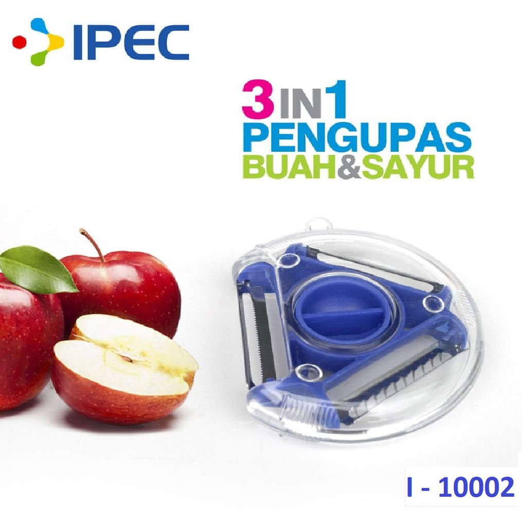 Peeler 3 in 1 Alat Pengupas Kulit Buah 3in1 Peeler buah /sayur Pisau Kupas Kulit Buah Sayur Peeler Knife 10002