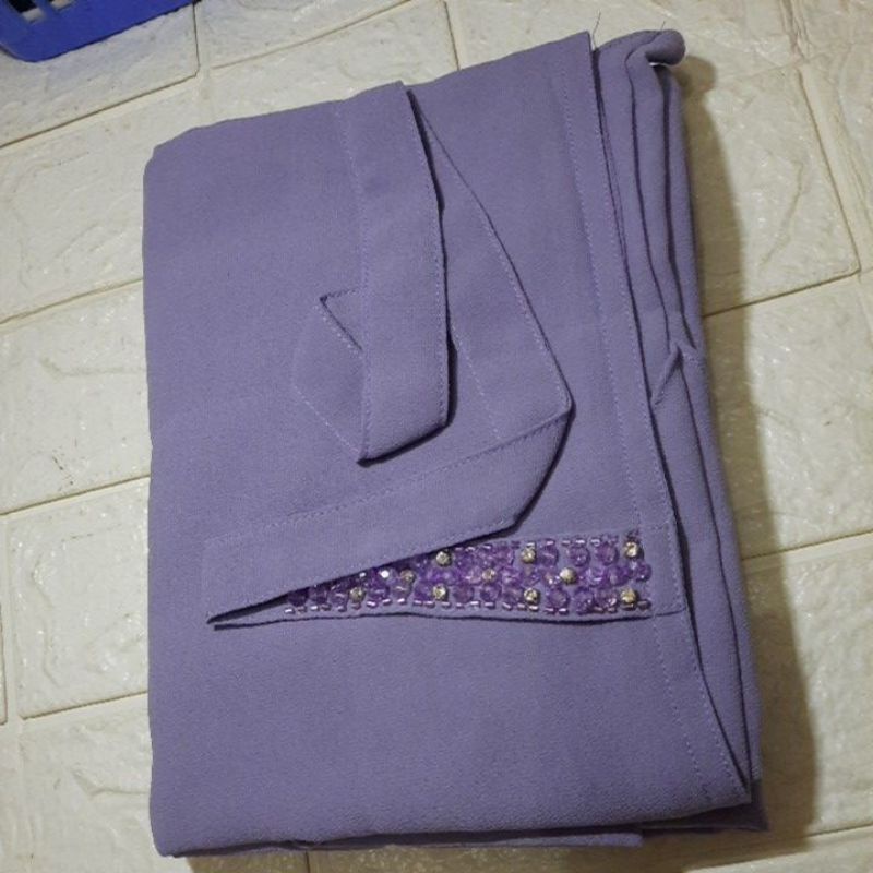 Thewa//Khimar Kalina Ori Thewa-Soft ungu