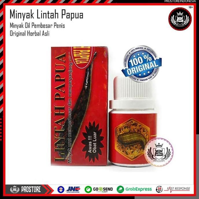 MINYAK-LINTAH-PAPUA MURNI ASLI / Obat Oles Herbal Pembesar Penis Pria