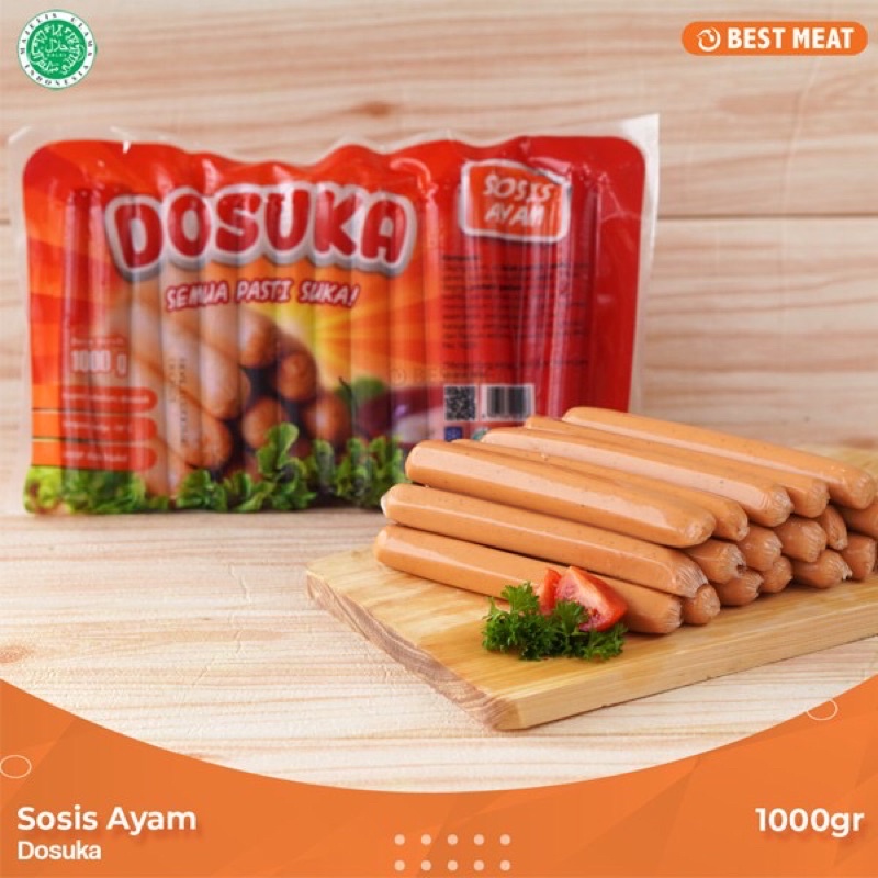 Jual Dosuka Sosis Ayam 1000gr Shopee Indonesia