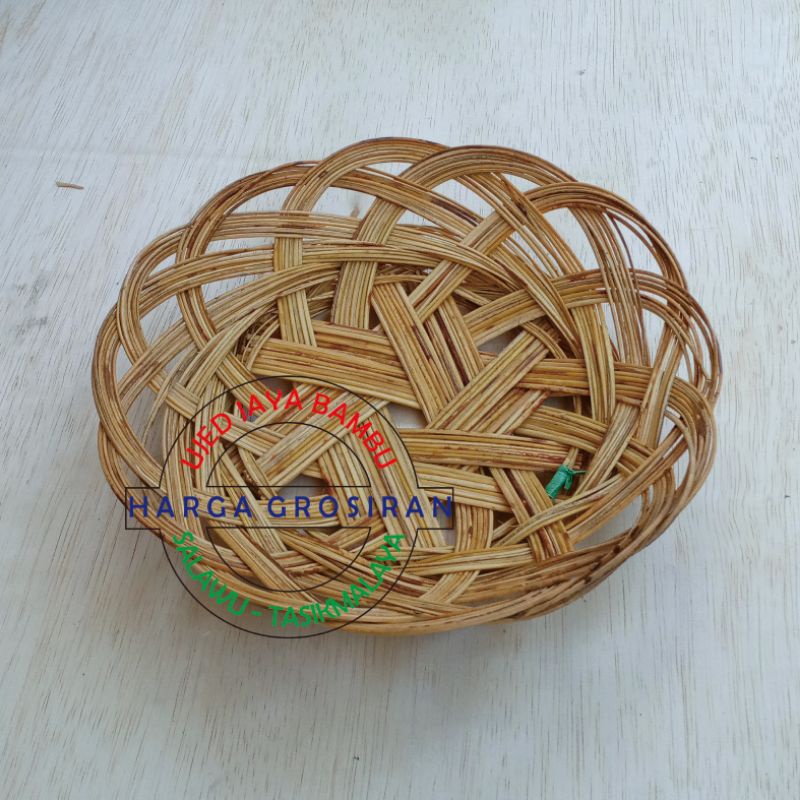 Piring Anyaman Lidi Kelapa