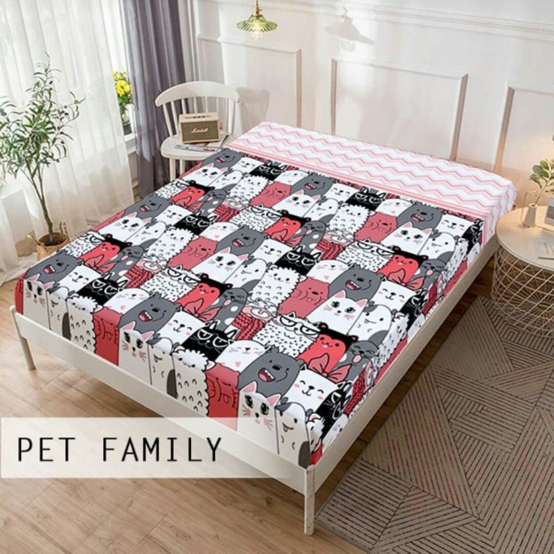 Ready sprei waterproof 120 dan 160 pinggiran full karet