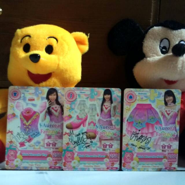 Aikatsu Kartu Special Edition JKT48 Pink Piroutte Satu Set