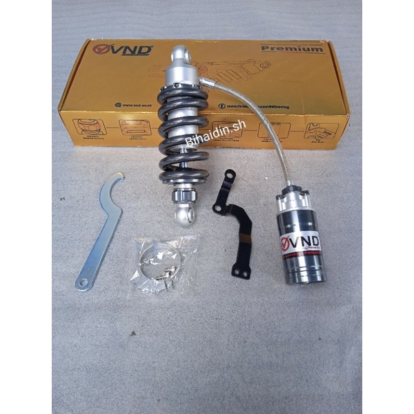 shock vnd ak 111 b1 230mm double click rebound tabung pisah sonic150 r, gtr 150r