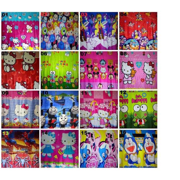 COD ✅ Selimut Tidur Anak Karakter Lembut Motif Cantik Wanita Pria Lucu Super Premium Tebal Halus