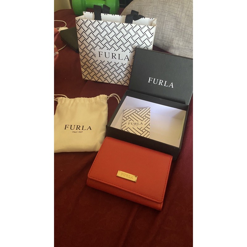 preloved furla wallet / dompet furla
