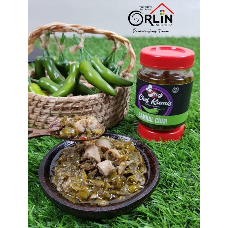 

1 paket (3wadah) Sambal Teror Ceff Kumis by Orlin Indonesia