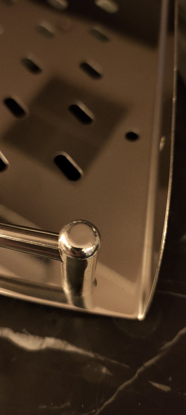 Rak Sudut / Rak Stainless / Tempat Sabun Dan Sampo 2 Susun