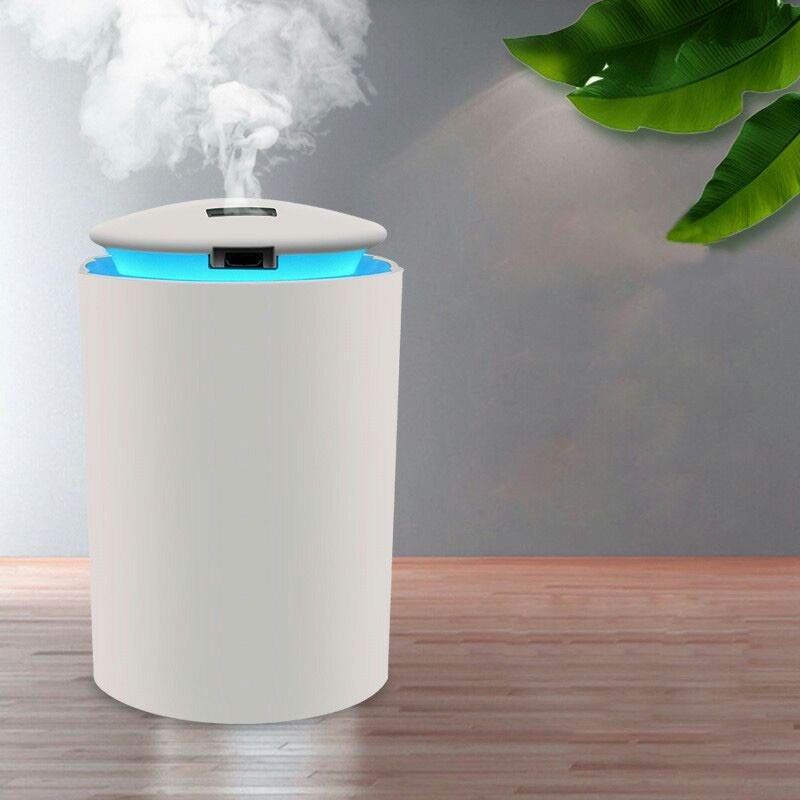 Air Humidifier Aromatherapy Oir Diffuser LCD Backlight 260 ML - White