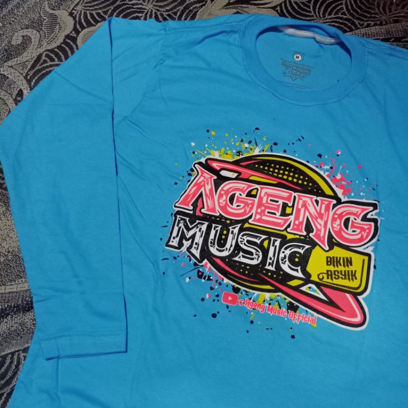 Kaos Ageng Music Original Lengan Panjang New Pallapa