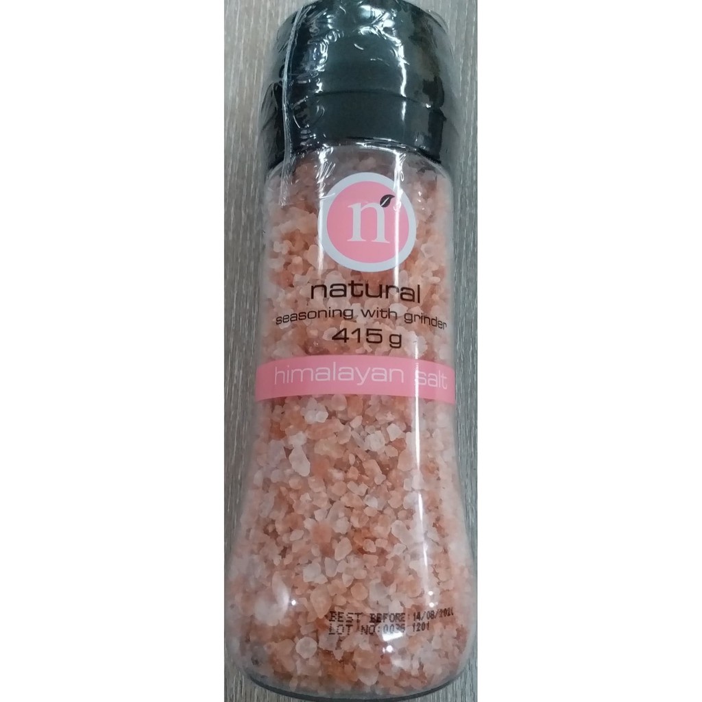 

Ready - Natural Himalayan Salt Spicegrinder Bottle Penggiling Botol Garam