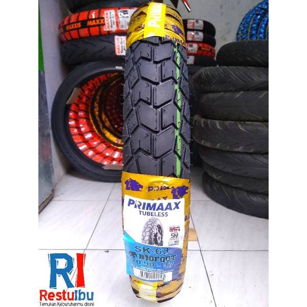 Ban Tubeles Semi Trail Primaax SK-63 70/90-17 (250-17)