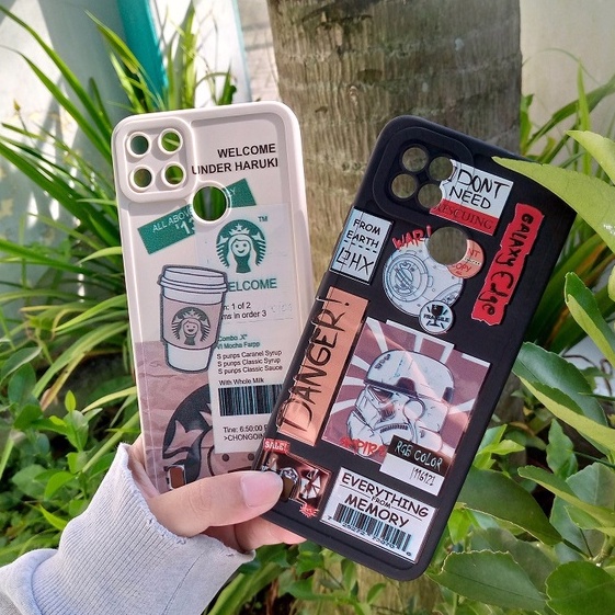Soft Case Motif Starbucks Starwars Oppo A5s A7 A12 A11k F9 A52 A92 A83 F1s A59 A15 A15s A74 4G Neo 7