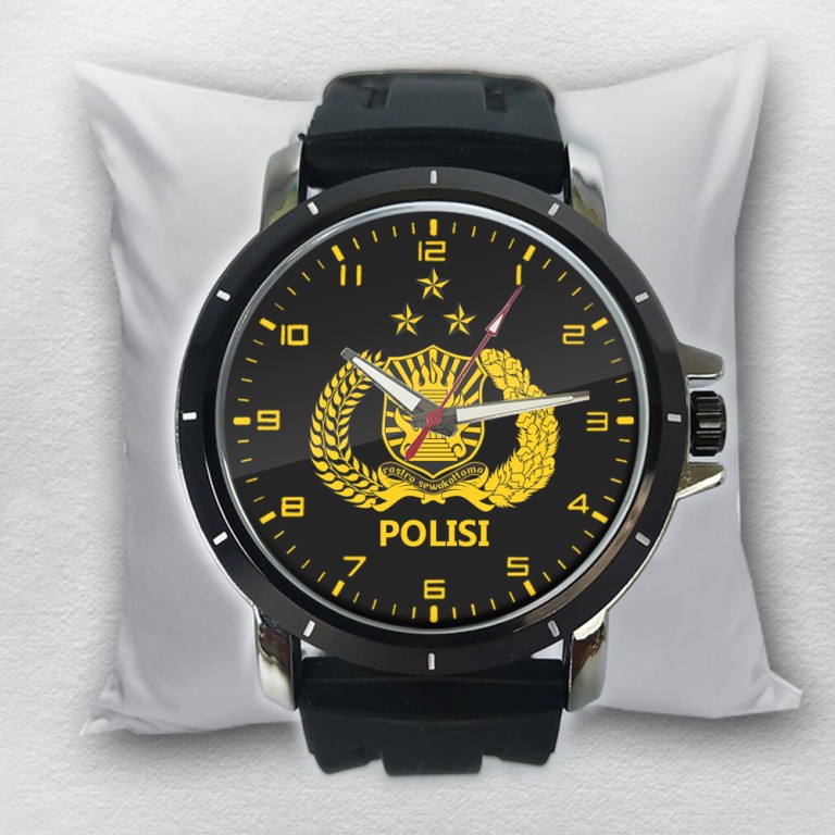 POLISI Jam Tangan Pria Rubber Custom