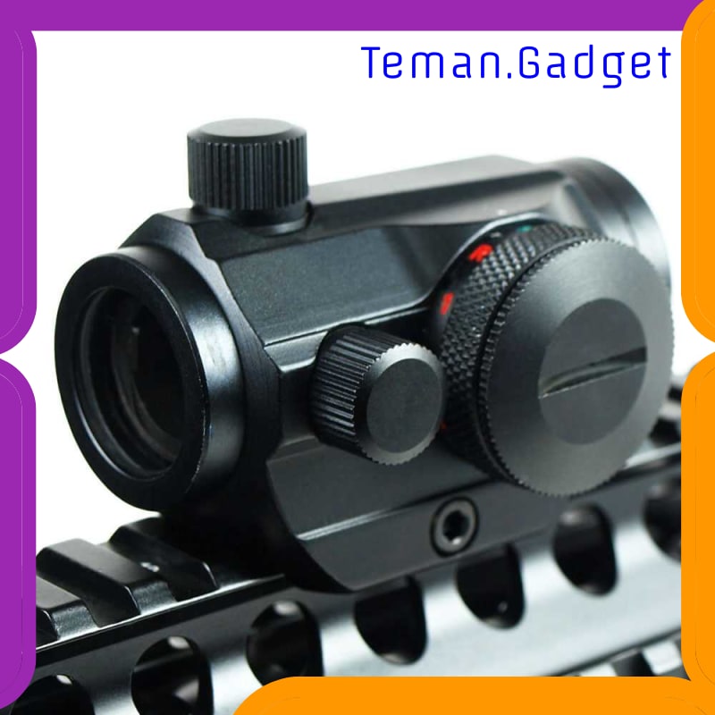 TG-ID032 KEKERAN TEROPONG SENAPAN HOLOGRAPHIC RED GREEN DOT SCOPE 20MM - HD22M1