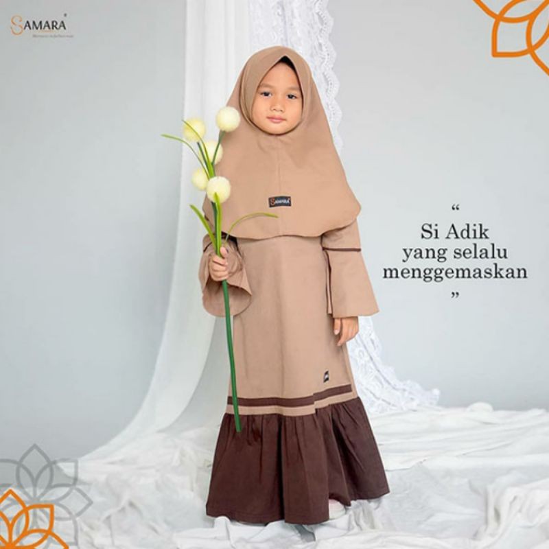 GAMIS SARIMBIT ANAK SIZE 4 & 6 /SAMARA